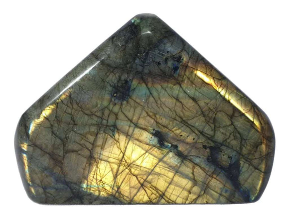 Peach Gold Labradorite Freeform (Large) | Cut & Polished Crystals | Polished Freeform Crystals