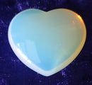 Opalite Heart | Crystal Carvings | Polished Crystal Hearts