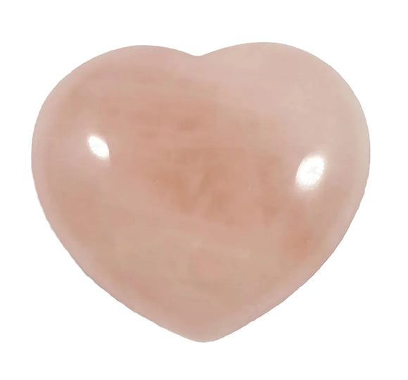 Rose Quartz Heart | Crystal Carvings | Polished Crystal Hearts