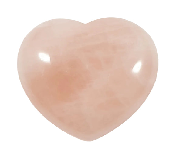 Rose Quartz Heart | Crystal Carvings | Polished Crystal Hearts