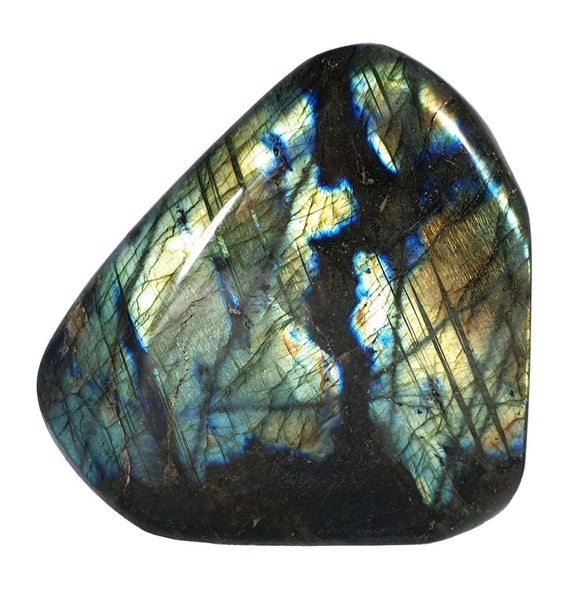 Green Blue Flash Labradorite Freeform (Large) | Cut & Polished Crystals | Polished Freeform Crystals
