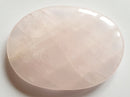 Rose Quartz Palm Stone | Cut & Polished Crystals | Polished Crystal Palm Stones