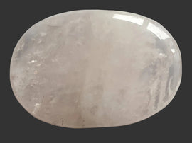 Rose Quartz Palm Stone | Cut & Polished Crystals | Polished Crystal Palm Stones