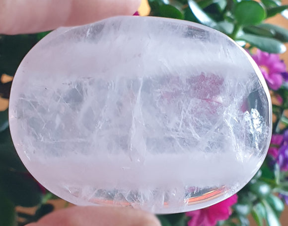 Rose Quartz Palm Stone | Cut & Polished Crystals | Polished Crystal Palm Stones