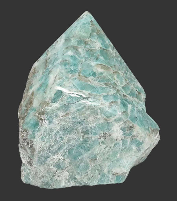 Amazonite Generator Point | Cut & Polished Crystals | Crystal Obelisks & Natural Points