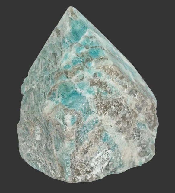 Amazonite Generator Point | Cut & Polished Crystals | Crystal Obelisks & Natural Points