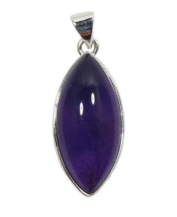 Marquise Amethyst Pendant | Crystal Jewellery | Crystal Pendants