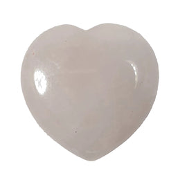 Mini Rose Quartz Heart | Crystal Carvings | Polished Crystal Hearts