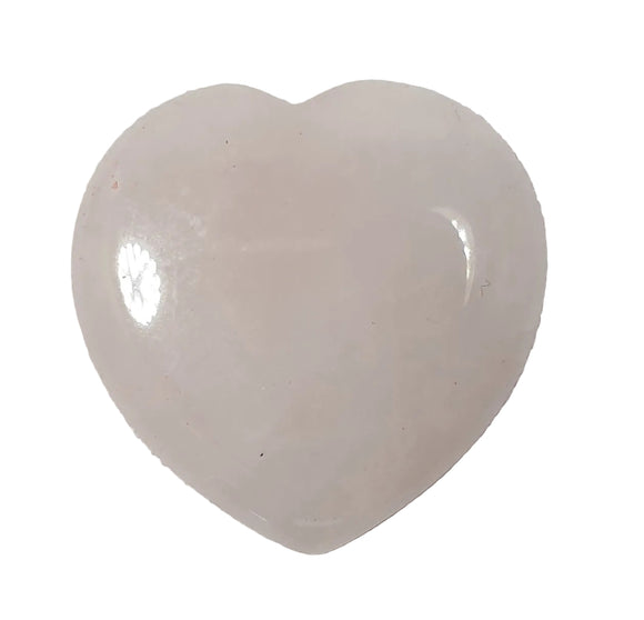 Mini Rose Quartz Heart | Crystal Carvings | Polished Crystal Hearts