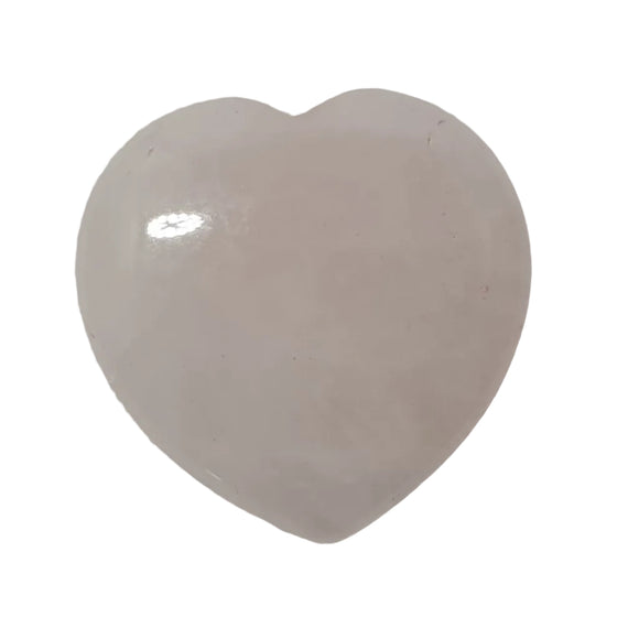 Mini Rose Quartz Heart | Crystal Carvings | Polished Crystal Hearts
