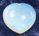 Opalite Heart Thumb Stone | Cut & Polished Crystals | Polished Crystal Thumb Stones