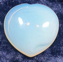 Opalite Heart Thumb Stone | Cut & Polished Crystals | Polished Crystal Thumb Stones