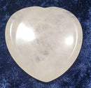 Rose Quartz Heart Thumb Stone | Cut & Polished Crystals | Polished Crystal Thumb Stones