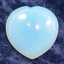 Opalite Heart Thumb Stone | Cut & Polished Crystals | Polished Crystal Thumb Stones
