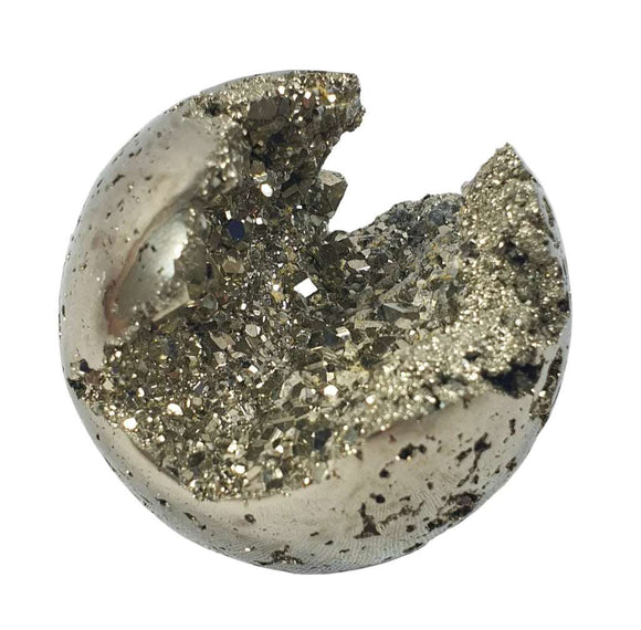Pyrite Sphere Cluster | Crystal Carvings | Polished Crystal Spheres