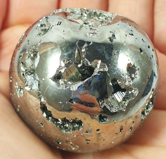 Pyrite Sphere | Crystal Carvings | Polished Crystal Spheres