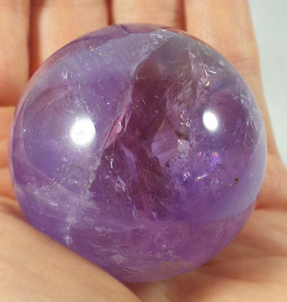 Amethyst Sphere | Crystal Carvings | Polished Crystal Spheres