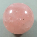 Rose Quartz Sphere | Crystal Carvings | Polished Crystal Spheres