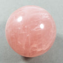 Rose Quartz Sphere | Crystal Carvings | Polished Crystal Spheres