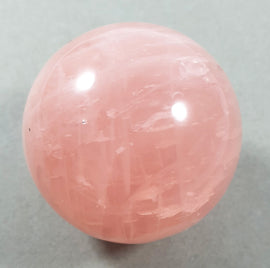 Rose Quartz Sphere | Crystal Carvings | Polished Crystal Spheres