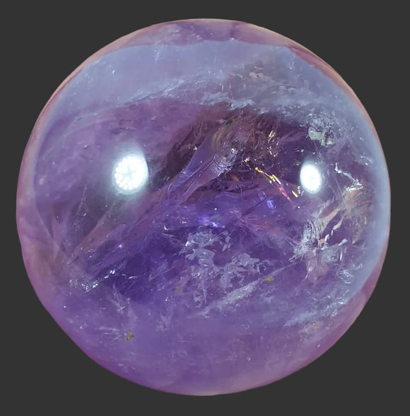 Amethyst Sphere | Crystal Carvings | Polished Crystal Spheres