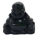 Black Obsidian Happiness Buddha (S/M) | Crystal Carvings | Hand Carved Buddhas
