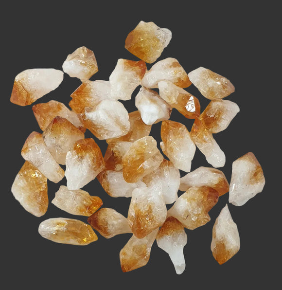 Citrine Rough Points (x3) | Cut & Polished Crystals | Crystal Obelisks & Natural Points