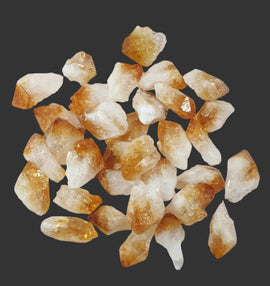 Citrine Rough Points (x3) | Cut & Polished Crystals | Crystal Obelisks & Natural Points