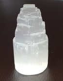 Mini Selenite Tower | Cut & Polished Crystals | Crystal Obelisks & Natural Points