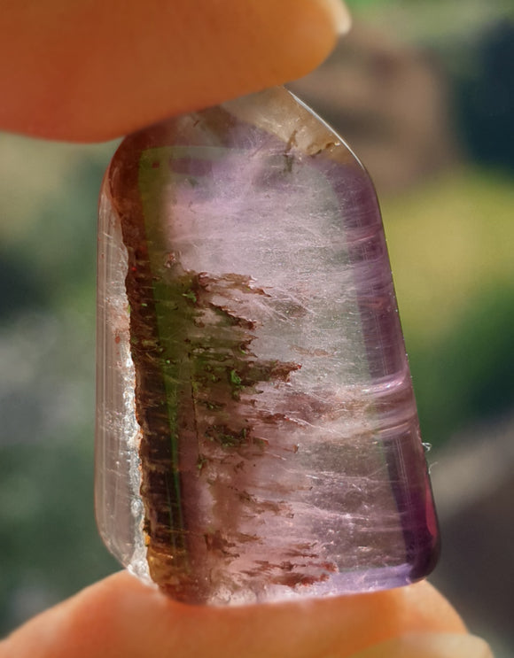 Super 7 Polished Slice (Small) | Natural Crystals | Raw Crystal Chunks