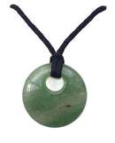 Aventurine Donut Necklace | Crystal Jewellery | Crystal Necklaces