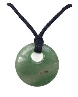 Aventurine Donut Necklace | Crystal Jewellery | Crystal Necklaces