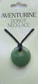 Aventurine Donut Necklace-2