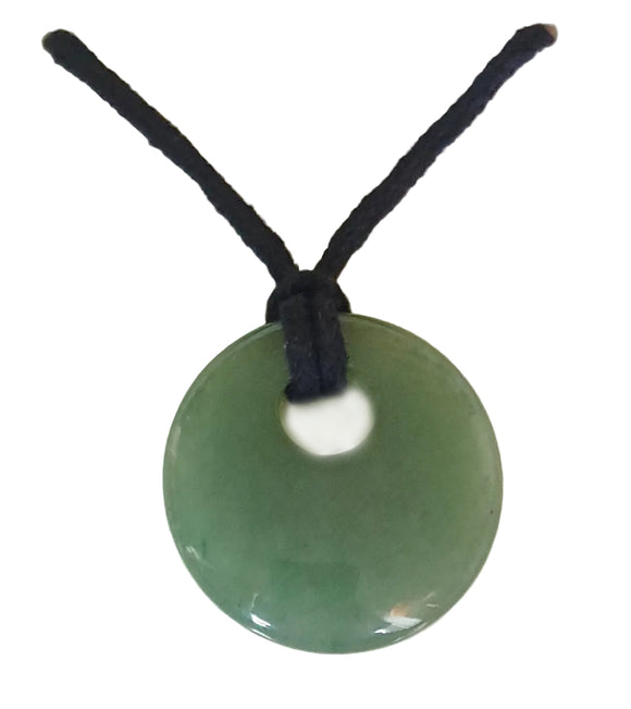 Aventurine Donut Necklace | Crystal Jewellery | Crystal Necklaces