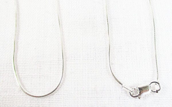 24" Solid Silver Snake Chain - Others > Chains & Neck Cords