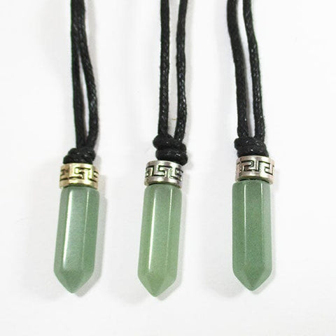 6 x Aventurine Necklaces Batch Reduced Crystal Jewellery > Crystal Necklaces