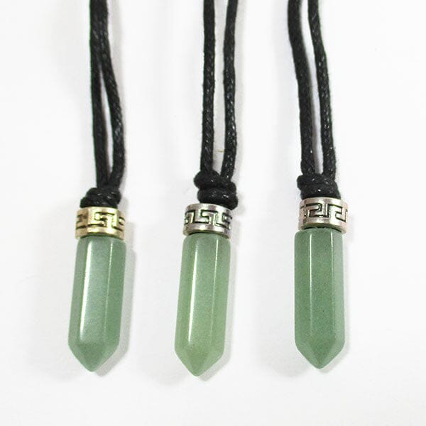 SIX Aventurine Necklaces Batch Reduced - Crystal Jewellery > Crystal Necklaces