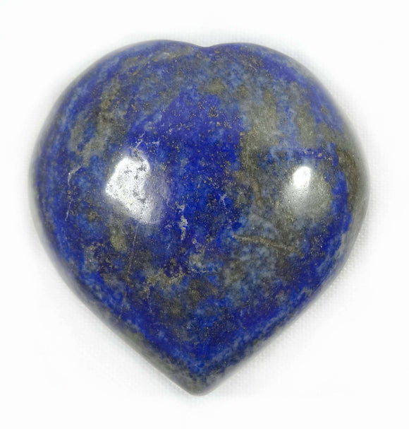Lapis Lazuli Heart (Large) | Crystal Carvings | Polished Crystal Hearts