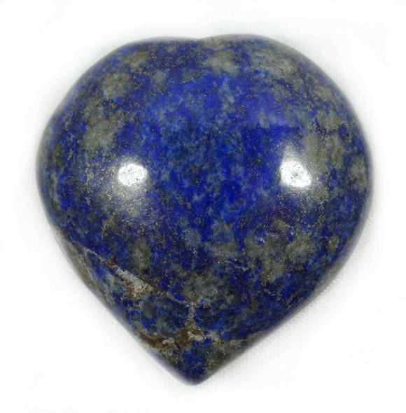 Lapis Lazuli Heart (Large) | Crystal Carvings | Polished Crystal Hearts