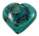 Chrysocolla Malachite Heart (Large) | Crystal Carvings | Polished Crystal Hearts
