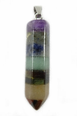 Chakra Point Pendant | Crystal Jewellery | Point Pendants