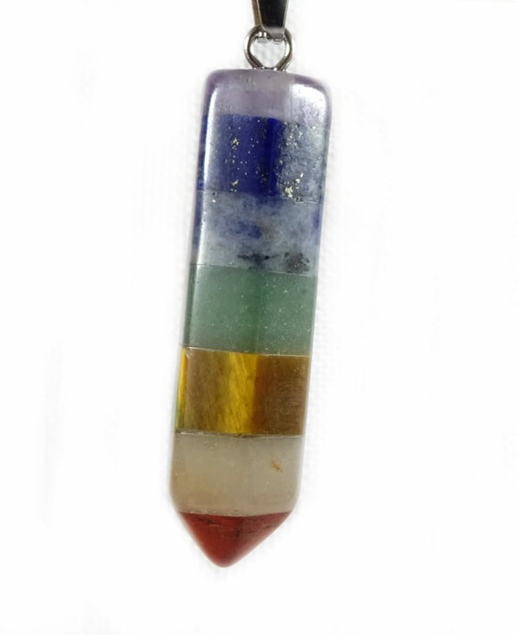 Chakra Point Pendant | Crystal Jewellery | Point Pendants