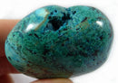 Chrysocolla Malachite Heart | Crystal Carvings | Polished Crystal Hearts