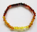 Mixed Amber Small Chip Bracelet | Crystal Jewellery | Gemstone Bracelets