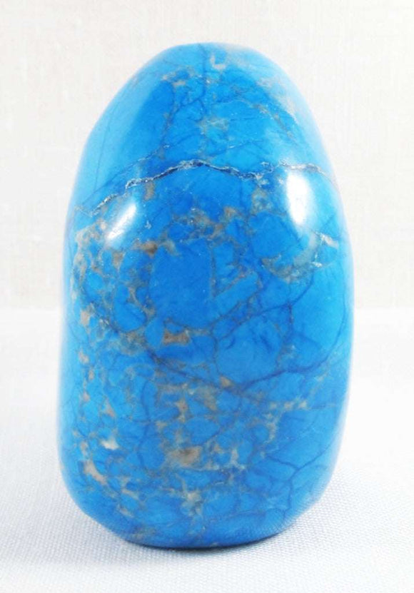 Turquoise Howlite Freeform | Cut & Polished Crystals | Polished Freeform Crystals