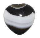 Agate Heart (Small) | Crystal Carvings | Polished Crystal Hearts