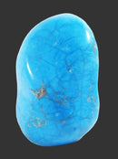 Turquoise Howlite Healing Crystal Freeform | Cut & Polished Crystals | Polished Freeform Crystals