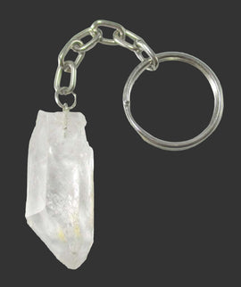Rough Quartz Point Keyring | Others | Keyrings & Clip-On Crystals