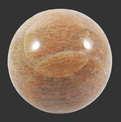 Shaded Moonstone Sphere | Crystal Carvings | Polished Crystal Spheres