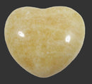 Orange Calcite Heart | Crystal Carvings | Polished Crystal Hearts